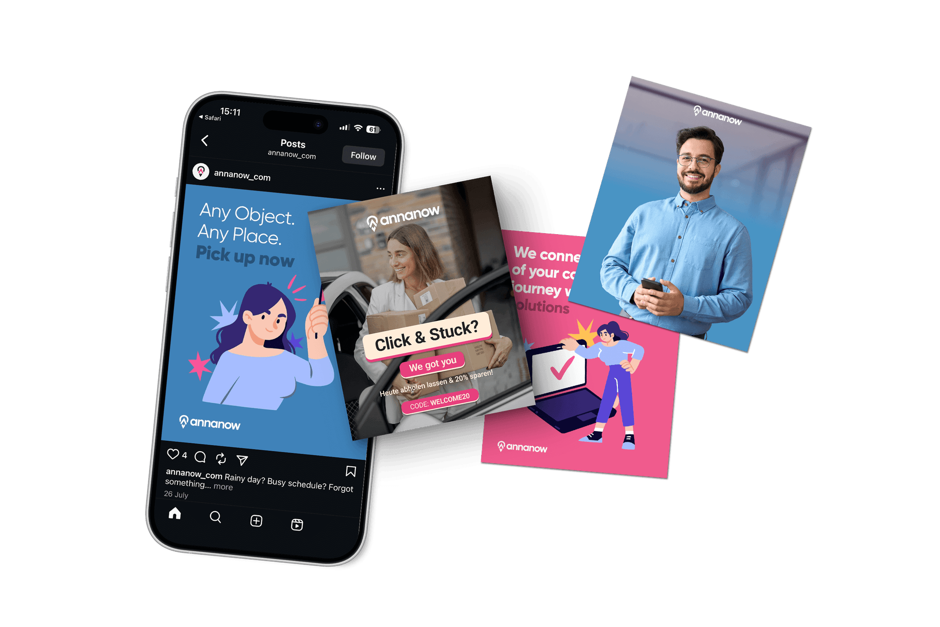 Annanow Social Networks Inside Illustration